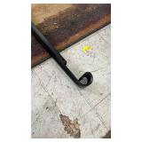 Iron Handrails for Outdoor Steps - Exterior Hand Rails for Concrete Steps Outside Metal Stair Railing Porch 3 Step - Retail: $50