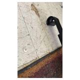 Iron Handrails for Outdoor Steps - Exterior Hand Rails for Concrete Steps Outside Metal Stair Railing Porch 3 Step - Retail: $50