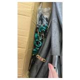 6PCS Trampoline Replacement Curved Pole, Universal Trampoline Enclosure Pole Fits for 8-16FT Curved Pole Trampoline Frame, Replacement Poles Include Foam Sleeve & Hardware for 2 Installation Ways - Re