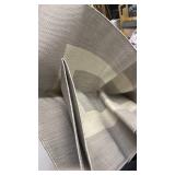 Outdoor Rug 8x10,Modern Outside Rugs for Patios Porches Waterproof Durable Washable Non-Shedding, Easy-to-Clean Indoor Outdoor Area Carpet (8 x 10, Bordered - Gray/White) - Retail: $130