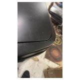 Ninestars Automatic Touchless Infrared Motion Sensor Trash Can, 13 Gal 50L, Stainless Steel Base (Rectangular, Black Lid), Black Trim - Retail: $80