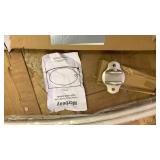 Curved Shower Rod with Rings - Retail: $27