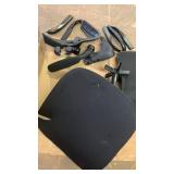 Black Mesh Office Chair with Adjustable Arms - Retail: $114