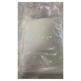 White polyester Comforter Set-Queen  - Retail: $85