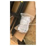 Box Spring for Twin Bed, 5 inch Twin Box Spring Only, Strong Metal Frame Mattress Foundation, No Noise, Easy Assembly - Retail: $35