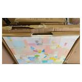 Modern Abstract Pastel Composition - Retail: $79