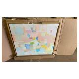 Modern Abstract Pastel Composition - Retail: $79