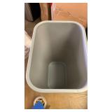 Gray Rectangular Waste Basket - Retail: $13