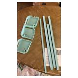 Mid Century Turquoise shelf - Retail: $45