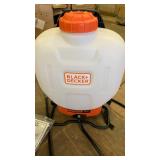 Black+Decker 20V Lithium Backpack Sprayer - Retail: $85