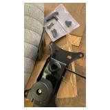 Gray Channel-Stitched Office Chair - Retail: $70