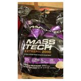 MuscleTech Mass Tech Extreme 2000 Protein Powder - Retail: $65
