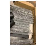 Taiyin 16 Pcs Stanchion Sign Holder Double Sided Sign Frame with Cover Stanchion Top Frames for 8.58 x 12.52 Inches Paper Size for Crowd Control Sentry Stanchions (Black) - Retail: $165