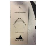 Teal Pop-Up Beach Tent Sun Shelter - Retail: $27