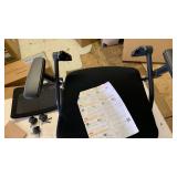 Black Mesh Office Chair with Armrests - Retail: $45