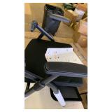 Black Mesh Office Chair with Armrests - Retail: $45
