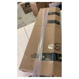 Clear Polycarbonate U-Channel Edge Guard Strip - Retail: $24