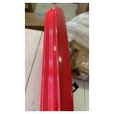 Red Metal Fuel Tank with Blue Cap - Retail: $29