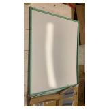 MasterVision Pastel Magnetic Dry Erase White Board, 36\" x 24\", Green Frame, Decorative Whiteboard for Kitchen, Dorm, or Classroom, Wall DÃ©cor for Home Office - Retail: $35