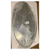 Oval Bathroom Mirror  - Retail: $150