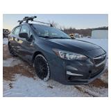 2017 Subaru Impreza Hatchback with Thule Roof Rack