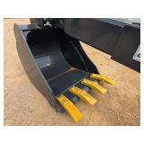 LandHonor BH-12-72D Big Arm Backhoe for Skidsteer