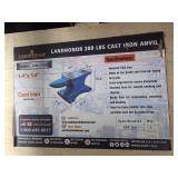 LandHonor 200 lbs Cast Iron Anvil - Model LHR-CIA200
