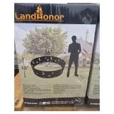 LandHonor 36-inch Round Metal Fire Pit Ring