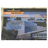 20x20 Steel Carport with Side Walls