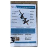 IREAS 30cm Heavy Duty Spiral Drill Rod Auger Attachment