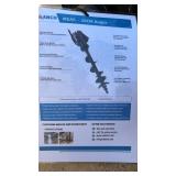 Unused IREAS 20cm Hydraulic Earth Auger with Quick Connect