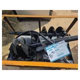 Unused Mower King Heavy Duty Skid Steer Auger Package - Model SSECAG-Y