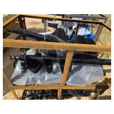 Unused Mower King Heavy Duty Skid Steer Auger Package - Model SSECAG-Y