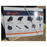 Mini Excavator Attachment Set - G Industry 12EX-ATA