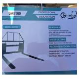 Heavy Duty Skid Steer Pallet Fork Attachment