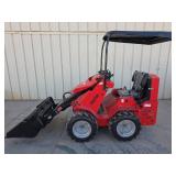 AGT SDA-140W Mini Wheel Loader w/ 44\" Bucket
