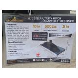 LandHonor Skid Steer Utility Hitch Adapter 2\" Receiver