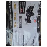 72-inch Industrial Power Rake Attachment PR-12-72W