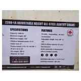 LandHonor 2200lb Adjustable Gantry Crane AGC2200