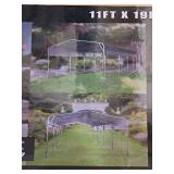 LandHonor 11x19ft Steel Carport Shelter