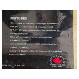 LandHonor 11x19ft Steel Carport Shelter