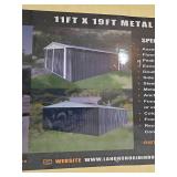 Landhonor Metal Storage Garage Shed Model LHR-MS1119