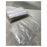 New 200pc Set of 8”x10” Ziplock Bags, Clear