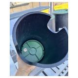 3 New NDS 6” Round Valve Box and Cover, Black Box, Green ICV Cover