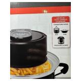 New Kalorik Digital Universal Air Fryer Lid, Black
