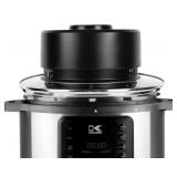 New Kalorik Digital Universal Air Fryer Lid, Black