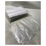 New 200pc Set of 8”x10” Ziplock Bags, Clear