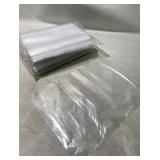 New 200pc Set of 8”x10” Ziplock Bags, Clear