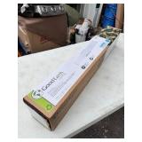 New Good Earth Lighting Seattle 32-inch LED Linear Bathroom Vanity Light - Brushed Nickel - 3000K Bright White - Dimmable - 60,000 Hours Lamp Life - ETL - Energy Star