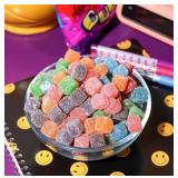 New 5Lb Bag of WarheadsCubes Perfect BALANCE of Sour, Sweet & Fruity Chewy Candy, Assorted Fruit Flavors (Best by 10/2026)